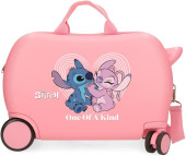 Mala Trolley Viagem ABS 45cm Stitch e Angel