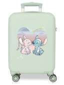 Mala Trolley Viagem ABS 50cm Stitch I Heart You