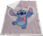 Manta Coralina Sherpa Stitch Disney