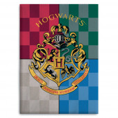 Manta Polar Harry Potter Escudo