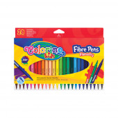 Marcador Fino 24 Cores Colorino