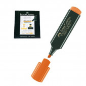 Marcador fluorescente Faber Castell Laranja 10 unid