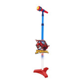 Microfone Pé com Conecão MP3 Spiderman