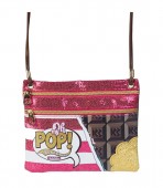 Mini Bolsa Tiracolo horizontal de Oh My Pop! - Chocolat