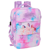 Mochila de Viagem Huntrix Kpop Demon Hunters Colorida 44cm