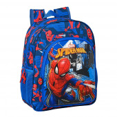 Mochila Escolar 38cm adap trolley Spiderman Great Power