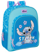 Mochila Escolar 38cm adap trolley Stitch Hawaii