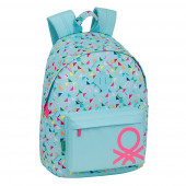 Mochila Escolar 41cm Benetton Picchi