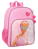 Mochila Escolar 42 cm adap trolley Barbie Girl