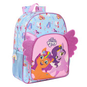 Mochila Escolar 42cm adap trolley My Little Pony Wild & Free