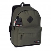 Mochila escolar 42cm - DG Kakhi