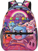 Mochila Escolar 42cm Gumball