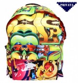 Mochila escolar 45cm Abstracto -  Privata Color