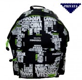 Mochila escolar 45cm Países - Privata Color