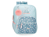Mochila Escolar adaptavel a trolley Live Your Dream 38cm