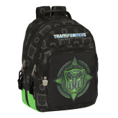 Mochila Escolar Dupla 42cm adap trolley Transformers Rise of the Beasts