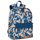 Mochila Escolar Fortnite Blue Camo 41cm