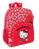 Mochila Escolar Hello Kitty Iconic 42cm adapt trolley