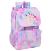 Mochila Escolar Huntrix Kpop Demon Hunters Colorida 41cm