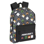 Mochila Escolar Minecraft adaptavel a trolley 42,50cm