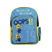 Mochila Escolar Minions Oops 41cm