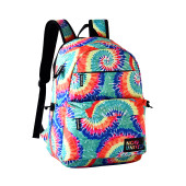 Mochila Escolar Now United Tie Dye 43cm