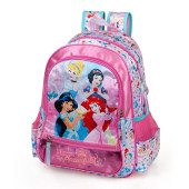 Mochila Escolar Premium 39cm Princesas Disney Beautiful