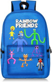 Mochila Escolar Rainbow Friends Azul 47cm