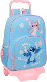 Mochila Escolar Stitch Happy 33x14x42cm