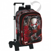 Mochila escolar trolley Ant-Man Marvel Red