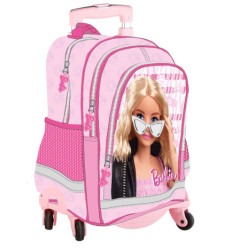 Mochila Fashion Barbie+carro 41,5x30x17cm.