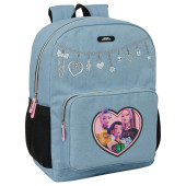 Mochila Huntrix Kpop Demon Hunters 43cm Adaptável Mochila Huntrix Kpop Demon Hunters 43cm Adaptável