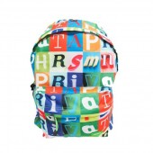 Mochila Letras 45 cm Privata Color