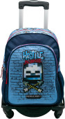 Mochila Minecraft Hostile + Trolley Toybags 360º