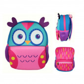 Mochila Neoprene Coruja 29cm