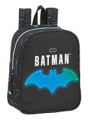 Mochila Pré Escolar 27cm adap trolley Batman Bat Tech