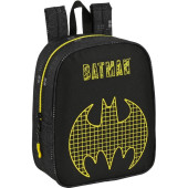 Mochila Pré Escolar 27cm adap trolley Batman Comix