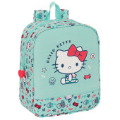 Mochila Pré Escolar 27cm adap trolley Hello Kitty Sea Lovers