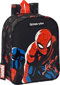 Mochila Pré Escolar 27cm adap trolley Spiderman Hero