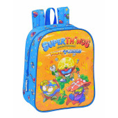 Mochila Pré Escolar 27cm adap trolley Superzings Superthings Série 7