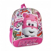 Mochila pré escolar 28 cm com Dizzy de Super Wings - Rescue Power