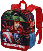 Mochila Pré Escolar 31cm Avengers Union 3D