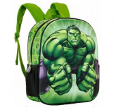 Mochila Pré Escolar 31cm Hulk Position Marvel 3D