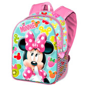 Mochila Pré Escolar 31cm Minnie Fruits 3D