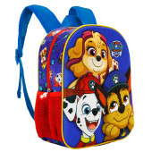 Mochila Pré Escolar 31cm Patrulha Pata Buddies 3D