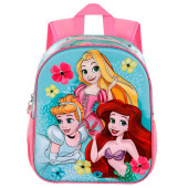 Mochila Pré Escolar 31cm Princesas Disney Adorable 3D