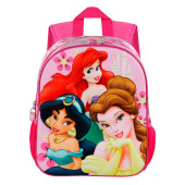 Mochila Pré Escolar 31cm Princesas Disney Palace 3D