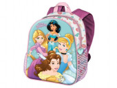 Mochila Pré Escolar 31cm Princesas Disney Team 3D