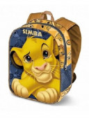 Mochila Pré Escolar 31cm Simba O Rei Leão Rest 3D