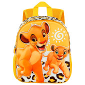 Mochila Pré Escolar 31cm Simba Rei Leão Africa 3D